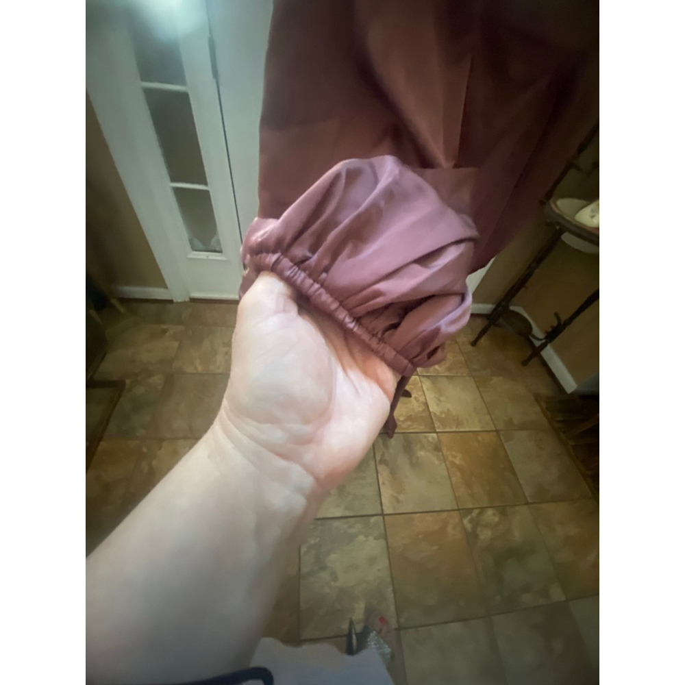 Women's Fashion Nova Brown 1X Long Sleeve Jumpsuit - Picture 4 of 7